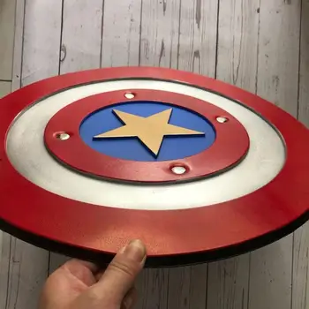 

Captain America role play 1:1 PU Shield Cosplay Gift Halloween Prop Diameter 44cm Perfect version Steve Rogers