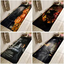 Счастливый Хэллоуин узор ковер для кухни входная дверь Коврик противоскользящий пол коврик для ванной комнаты Прихожая