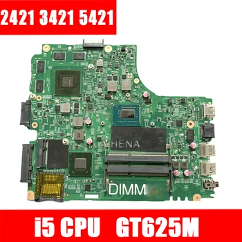 

12204-1 Laptop motherboard for DELL INSPIRON 3421 2421 5421 Test original mainboard I3 CPU GT625M Graphics card 8 memory