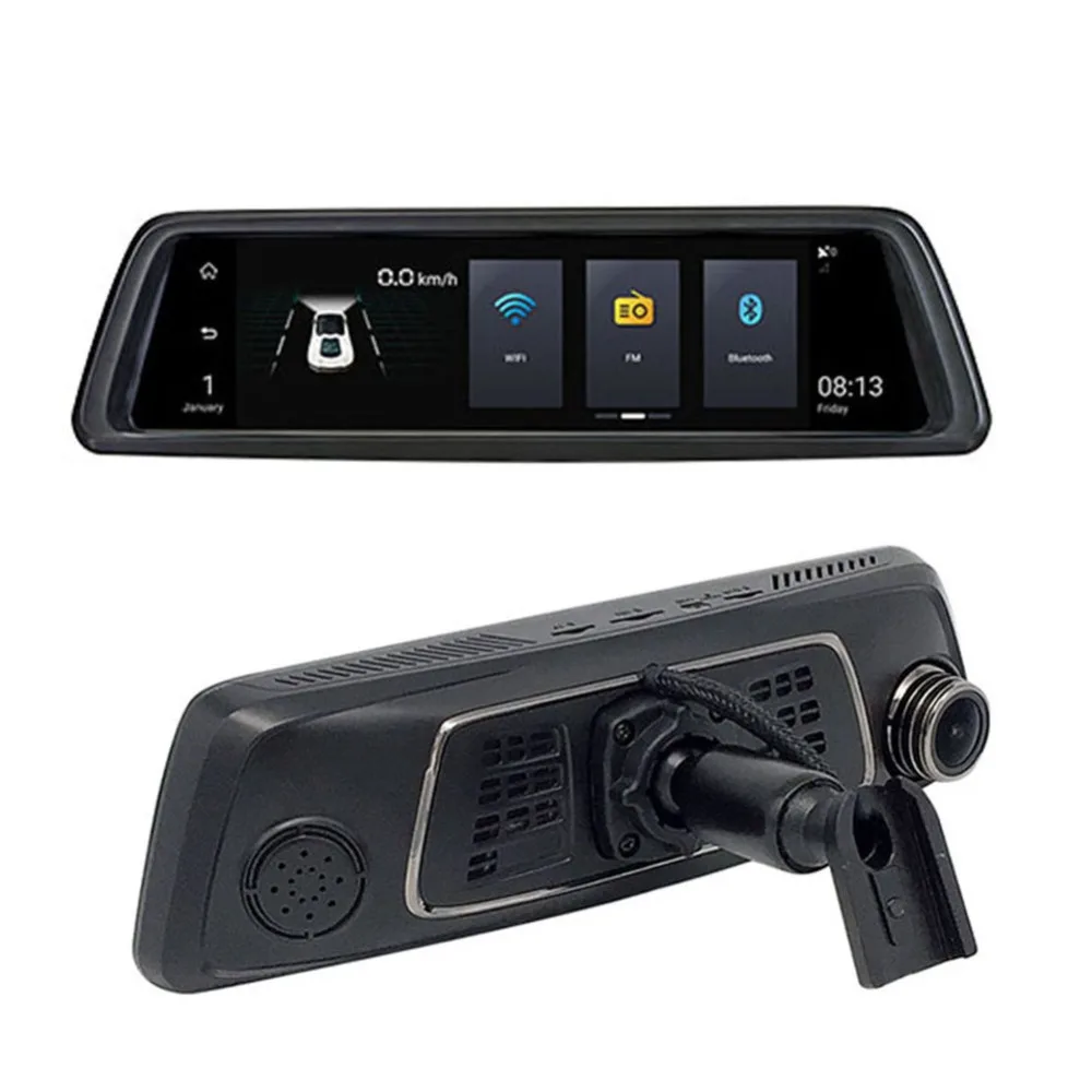 

New Fashion 4G Streaming Media 10 Inches HD Smart Navigation Rearview Mirror Driving Recorder For Android Devices