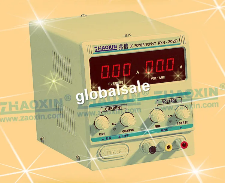Zhaoxin все новые RXN-202D переменной 20V 2A DC Питание лаборатории Класс
