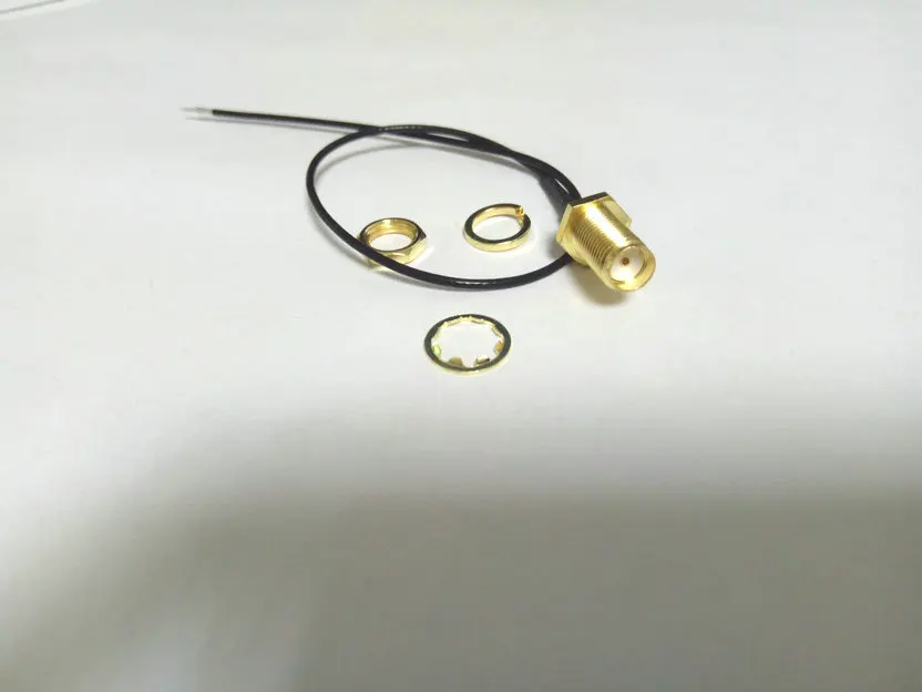 100 шт/партия SMA женский косичка кабель с 1 13 кабелем 20 см модифицированный