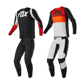 

NEW 2020 stream fox Motocross Jersey Set ATV Motocross Gear Set Top Dirt Bike Suit mx suit
