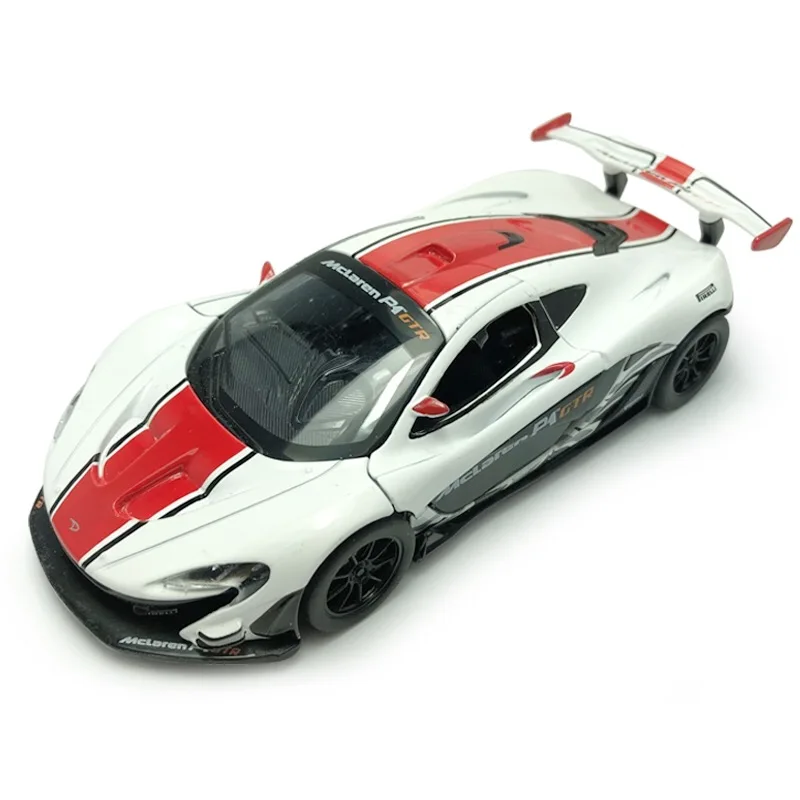 HOMMAT 1/32 McLaren P1 GTR модель спортивного автомобиля белые Литые металлические