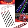 Tira de luces LED de Motor DC12V para coche y motocicleta, 6 uds./2 uds., impermeable, multicolor, ancho de 1cm ► Foto 1/6