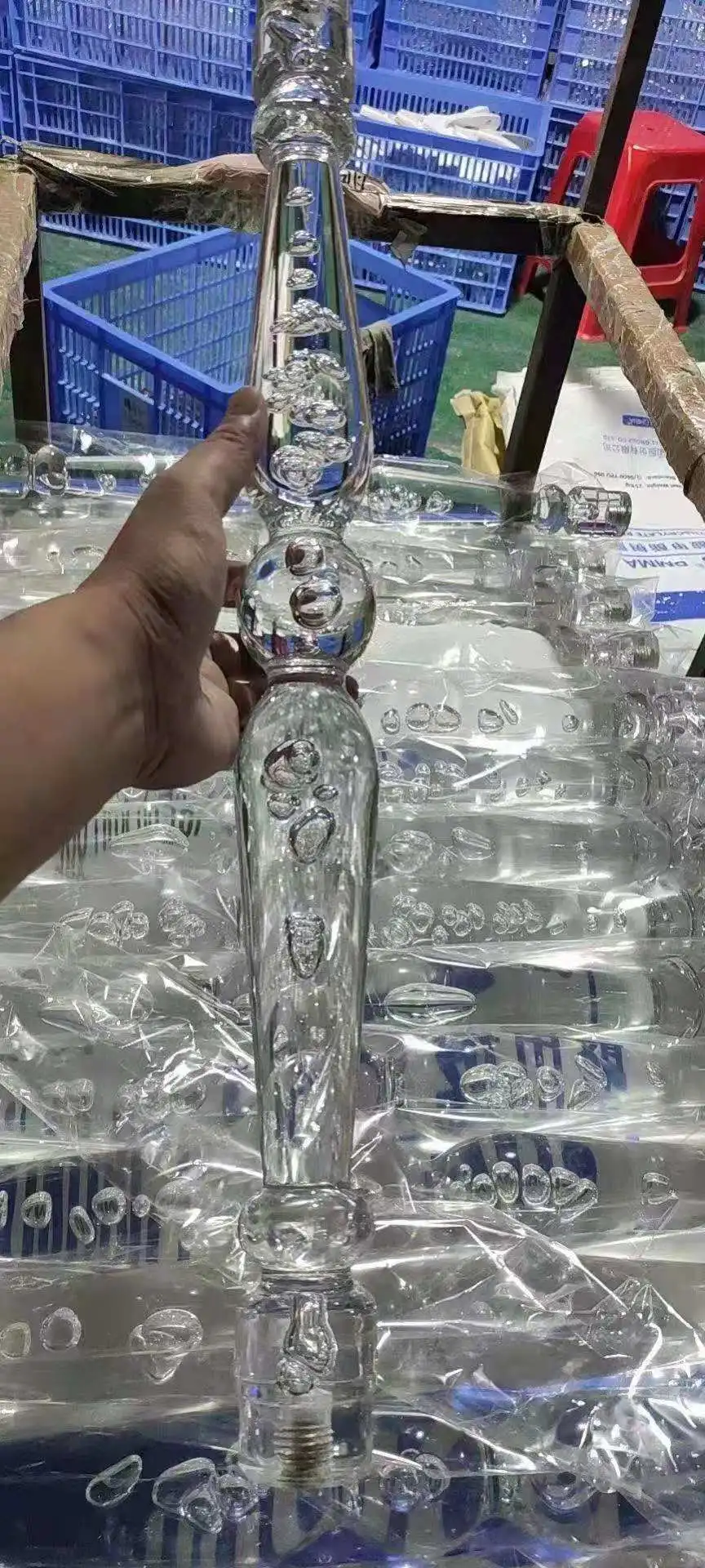 Acrylic Handrail Armrest pillar for KTV Hotel