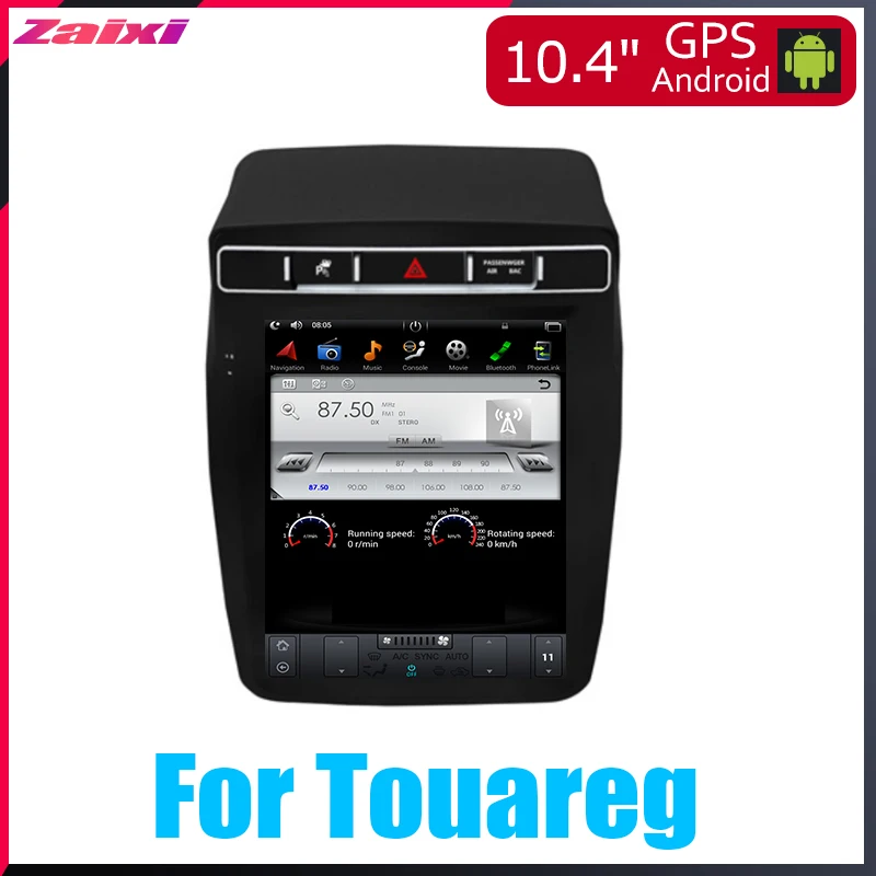 

TBBCTEE Android Car Multimedia GPS For Volkswagen VW Touareg 2010~2015 Radio vertical screen tesla screen Radio Video USB DAB+