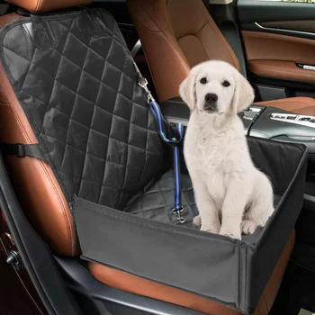

Dog Car Front Seat Cover Protector for Cars 2 in 1 Carrier for Dogs Folding Cat Car Booster Seat Cover Anti-Slip Pet Car Carrier