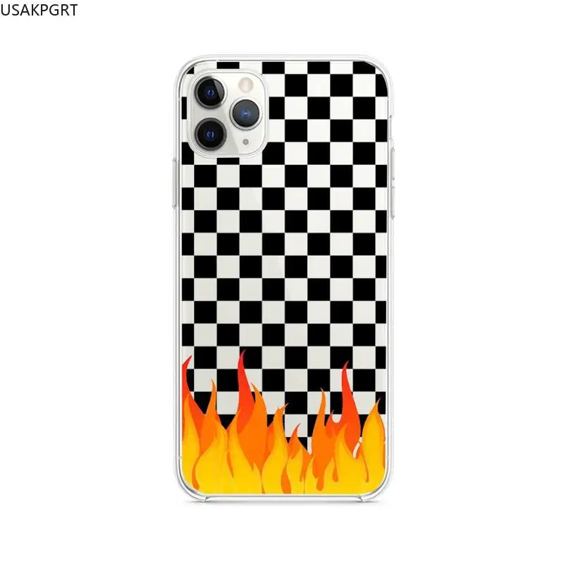 

Fashion Flame Pattern Phone Case for iphone 12 pro max 11 pro XS MAX 8 7 6 6S Plus X 5S SE 2020 XR cover