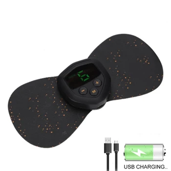 

Portable 6 Modes Electric Cervical Spine Mini Electric Neck Cervical Massager Multi-functional Waist Arm Leg Massage Pad