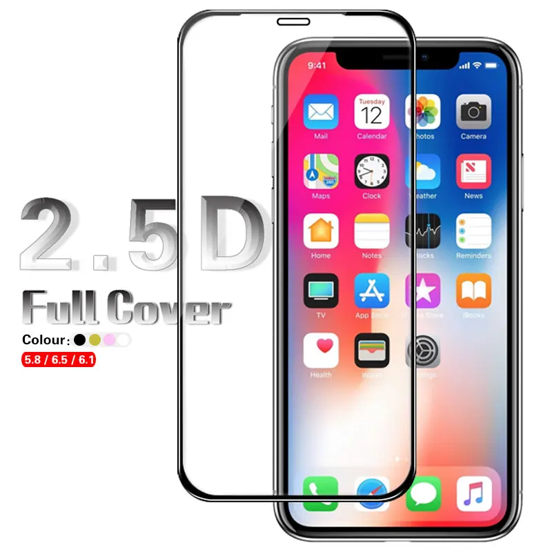 HD защитная пленка для экрана для iPhone 11 Pro Max закаленное защитное стекло стальная пленка для iPhone X XR XS MAX Взрывозащищенная