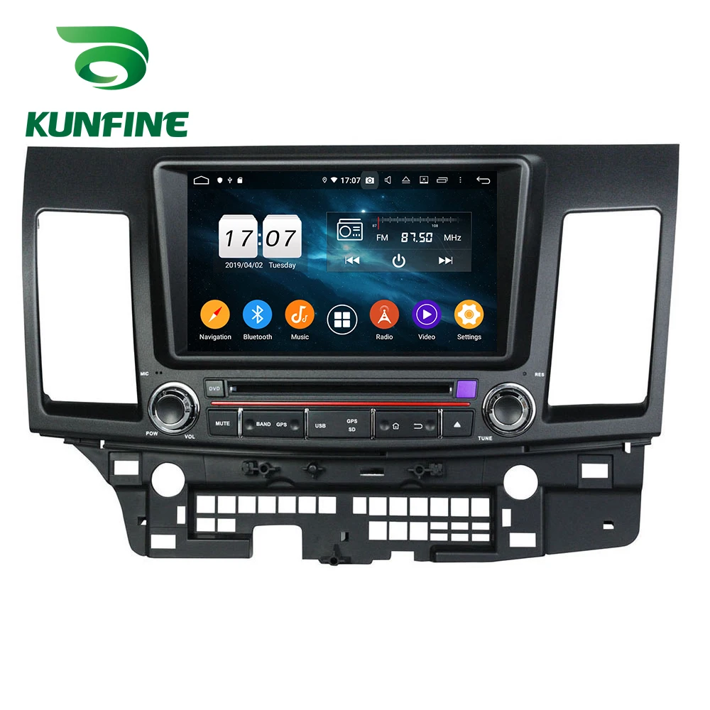 Cheap Android 9.0 Octa Core 4GB RAM 64GB Rom Car DVD GPS Multimedia Player Car Stereo for MITSUBISHI Lancer 2014-2015 Radio WIFI 5