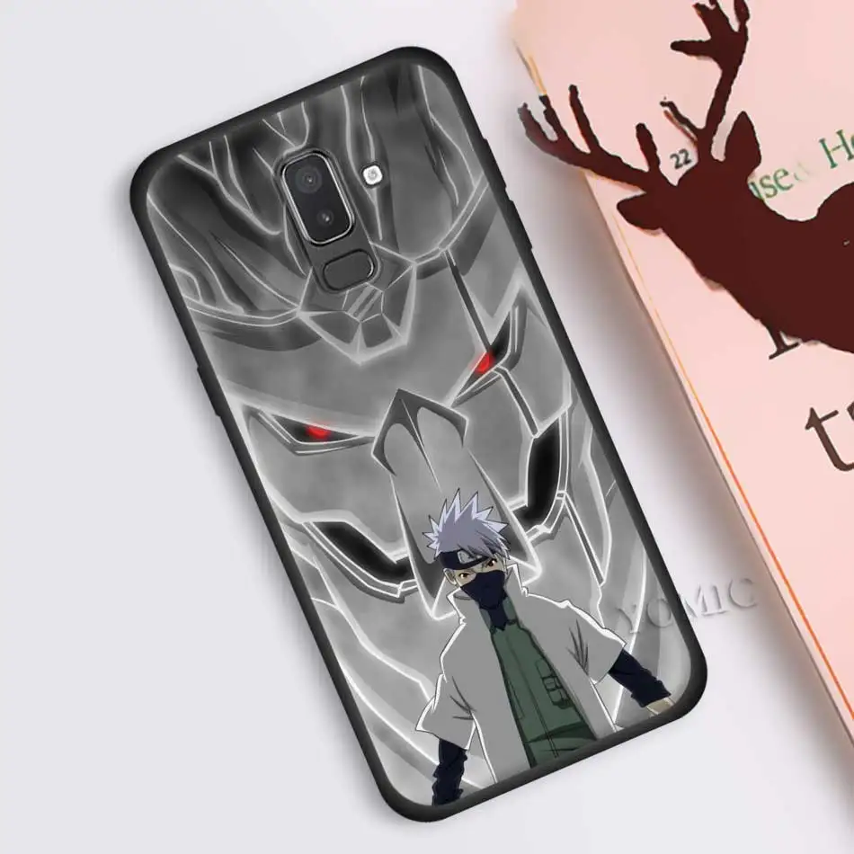 Наруто и производства компании "Kakashi" Чехол для samsung Galaxy J8 J6 J4 A6 A7 A8 A9 плюс M10 M20 M30 S M40 силиконовый чехол для телефона с изображением на задней панели ков