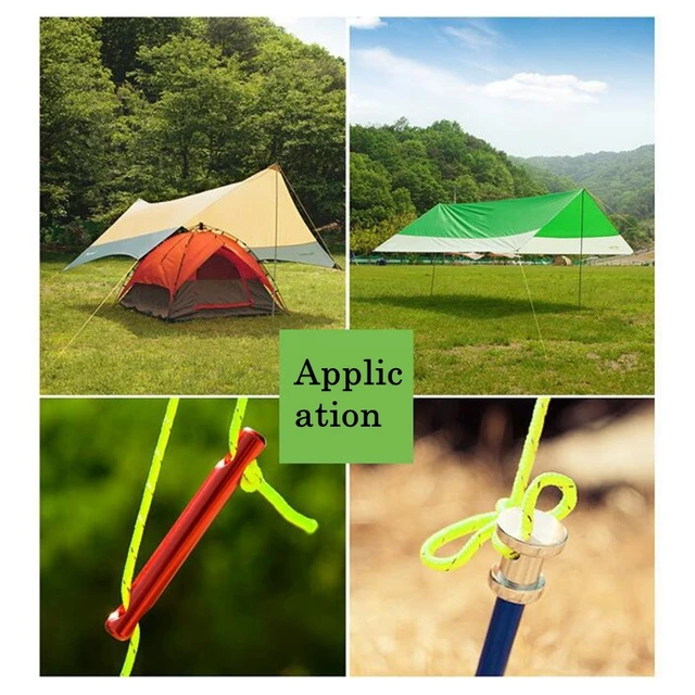 2,5 Mm/4Mm -Es Fényvisszaverő Sátor Kötél Rögzített Kültéri Kemping Nylon Lombkorona Kábel Éjszakai Magas Felismerő Esernyő 10/20/50M - Image 6