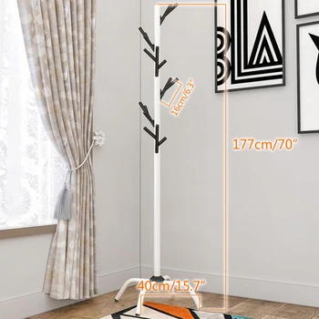 

Anmashome Coat Stand Coat/Hat/Jacket/Floor Standing Rack Clothes Hanger Hooks