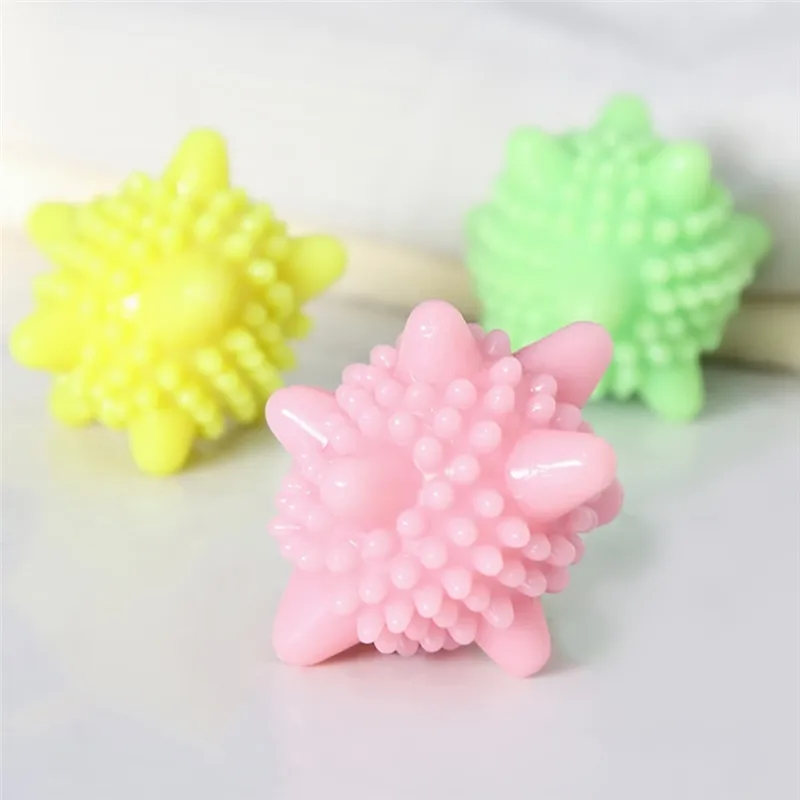 Laundry Washing Drying Fabric Softener Ball PVC Dryer Balls Reusable Clean Tools Dry Laundry Products Accessories Washing Ball