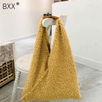 

[BXX]Women Single Shoulder Crossbody Bag All-match Large Capacity Shopping Bag 2020 Autumn Winter Brand Designer Tote Bags HI055