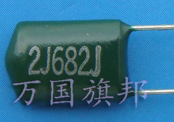 

Free Delivery. 630 v 682 j 0.0068 uF polyester capacitor CL11 2 j682 3 RMB 50