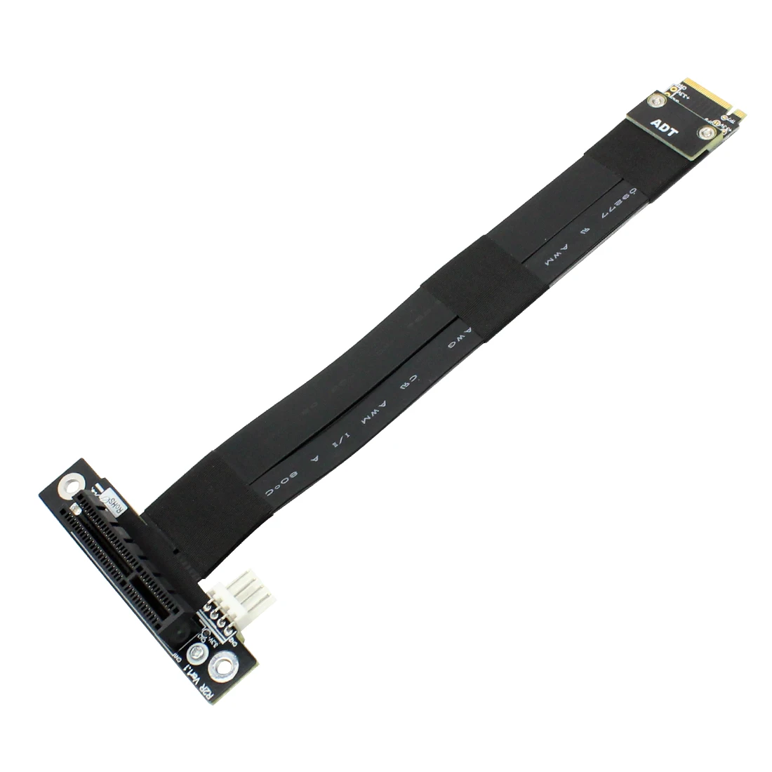 Карта расширения Riser PCIe x4 3 0 PCI E 4x к M.2 M Key 2280 кабель Gen3.0 M2 Express Удлинительный шнур