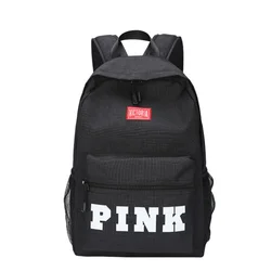 Large Capacity canvas School Bag solid color backpack Multi Pocket Travel Backpack Candy Colour Women Backpack mochila mujer