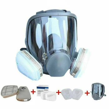 

W/ Filter Face Cover Face Cover Full Face Dustproof Glasses Safety Protective
