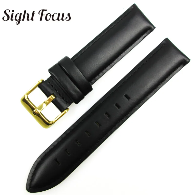 Online Correas de alta calidad para reloj de correa de reloj de cuero de color 13 17 18 19 20mm correa de reloj de pulsera accesorios de reloj de pulsera