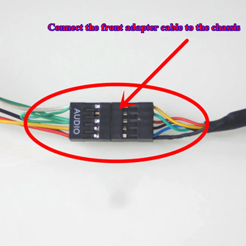 1PCS Front Panel Audio Adapter Cable For Creative Sound Card SB0220 SB0240 SB0670