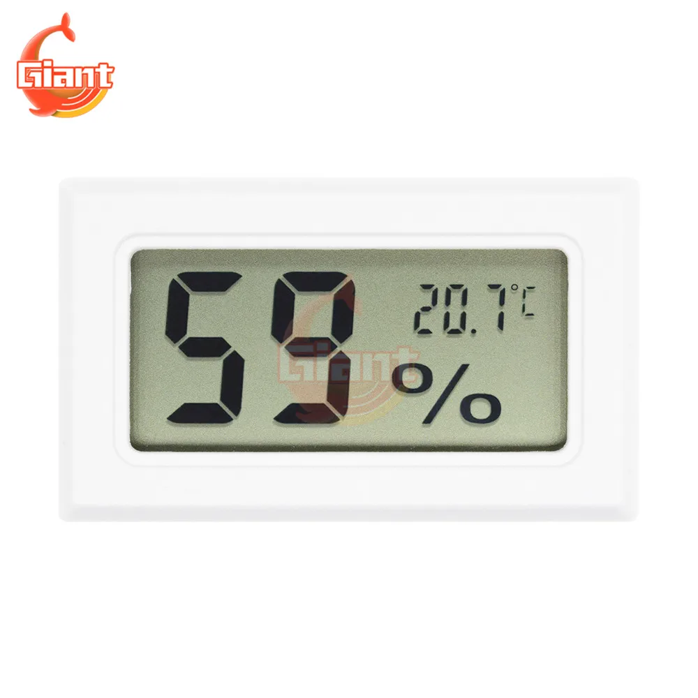 Indoor Mini LCD Digital Thermometer Hygrometer Convenient Temperature Sensor Humidity Meter Gauge Instruments