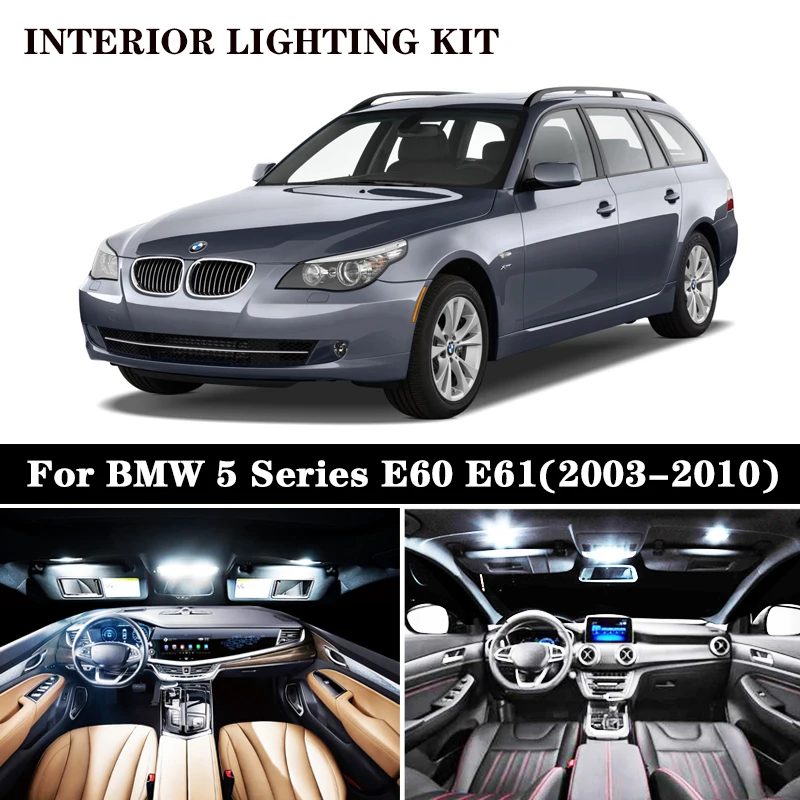 Светодиодный светильник для чтения 18x bmw E60 E61 M5 520i 523i 530i xDrive 520d 525d 535d 530d|Сигнальная