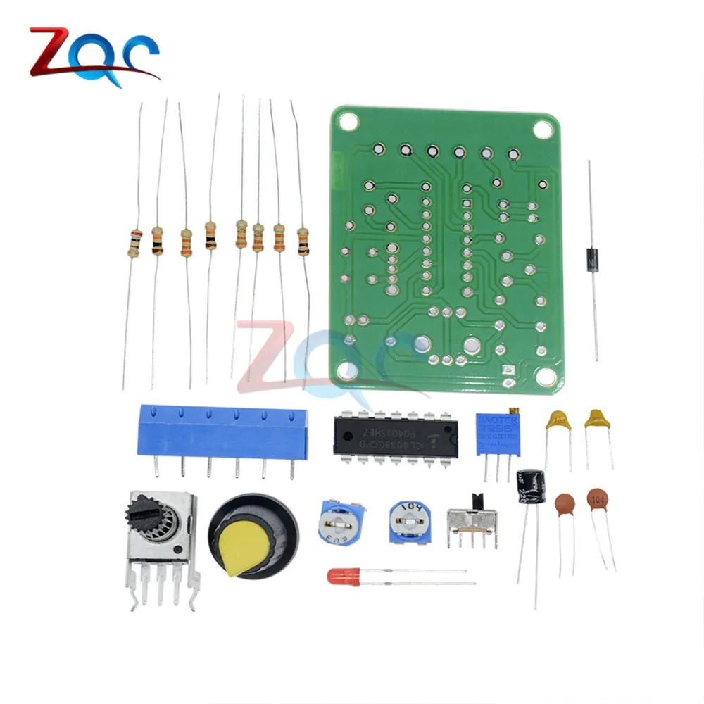 ICL8038 Monolithic Function Signal Generator Module Kit  Sine Square Triangle_ZD 