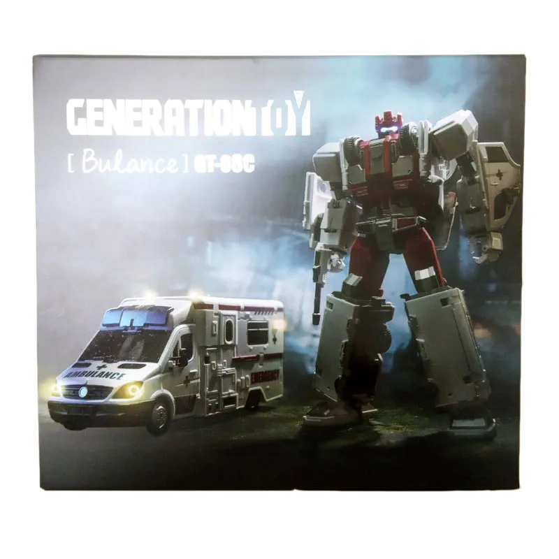 G1 трансформация GT-08C GT08C Guardian Первая помощь скорой помощи режим Defensor фигурка Робот Игрушки - Цвет: With Retail Box