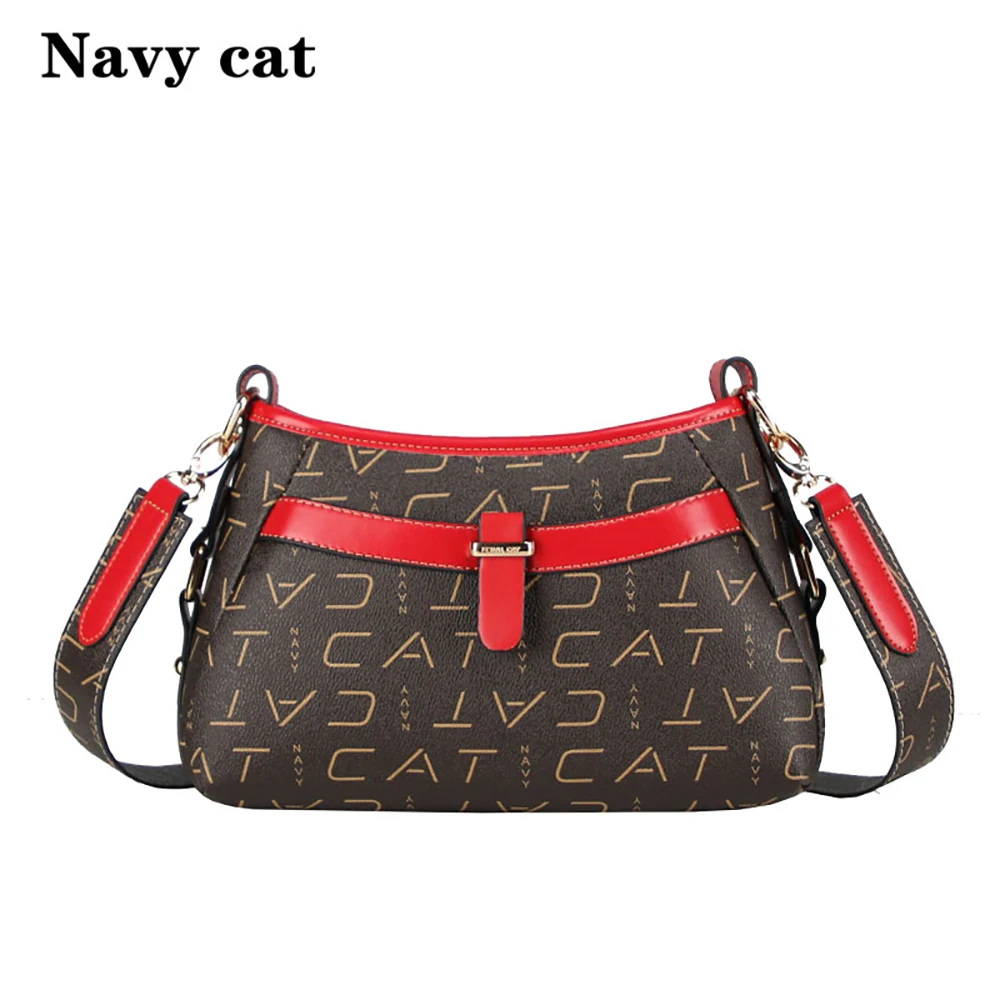 

Navy Cat Crossbody Bags For Women 2020 Shoulder Messenger Bag High Quality PVC Leather Purses and Handbags Cross Body Bag
