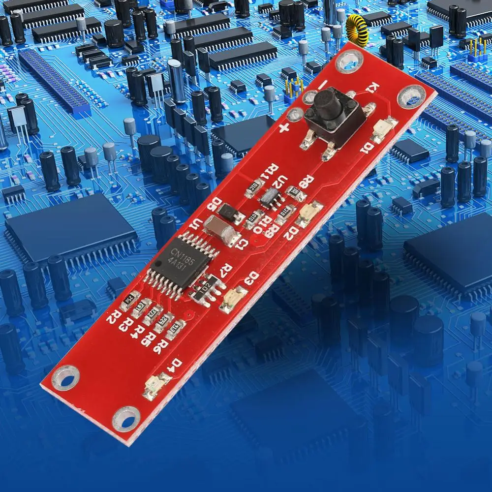 

5S Home Use CN1185 Single Section Lithium Battery Power Indicator Meter Power Level Tester Module With Delay