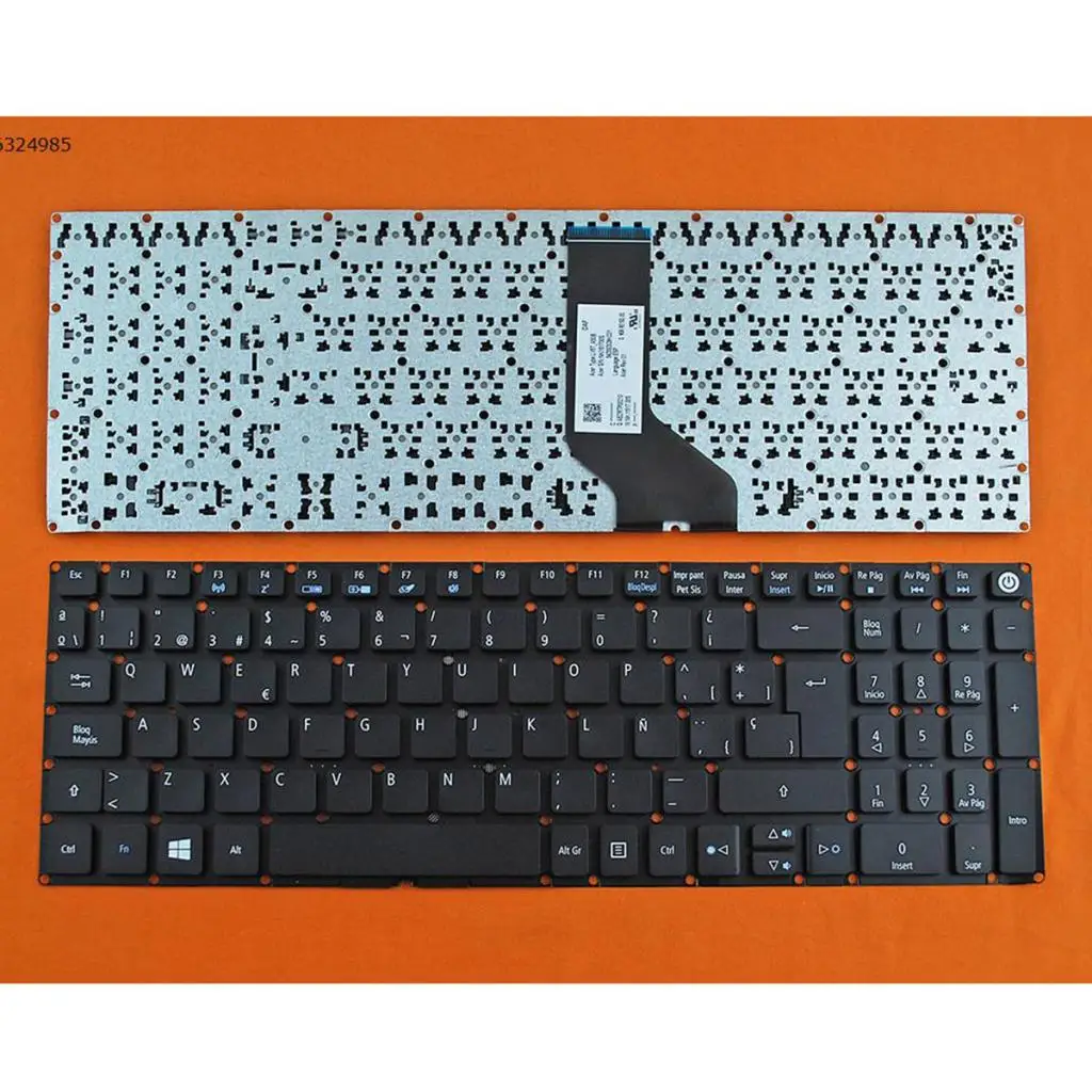 Spanish Layout Replacement Laptop Keyboard No Frame For Acer Aspire E5-722 V3-574G E5-573T E5-573 E5-573G E5-573T E5-532G