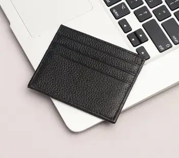 

2020 new woxk fashion card holder genuine leather wallet free shipping