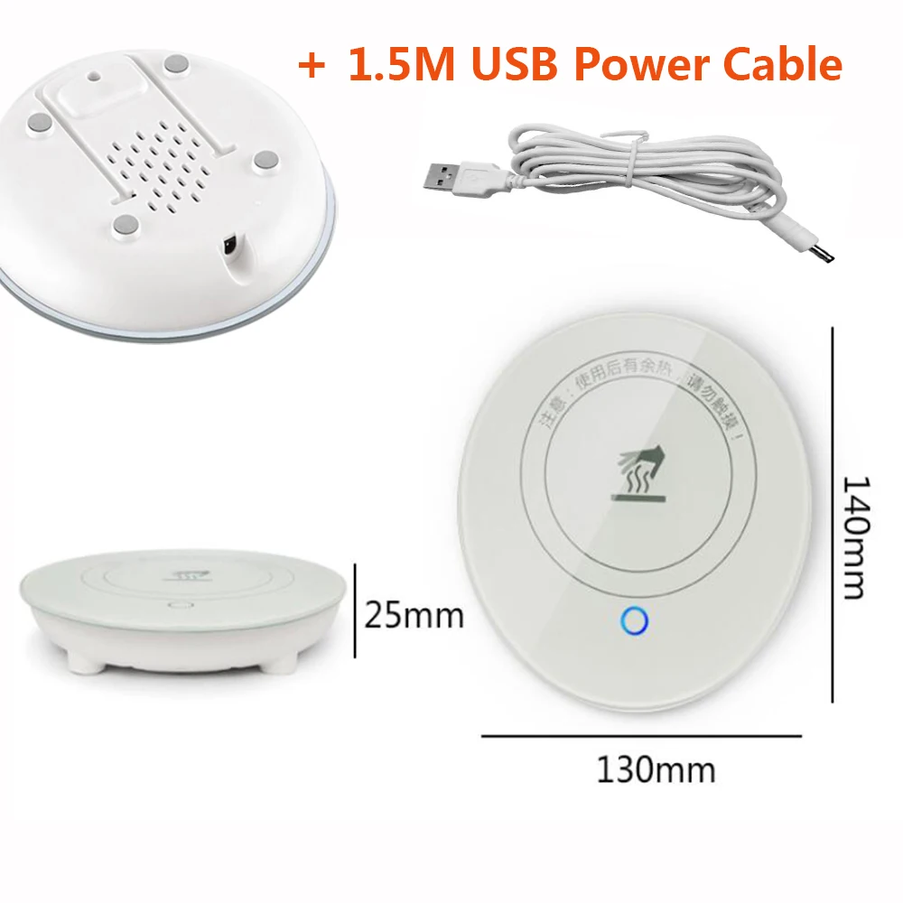 USB грелка гравитационная индукция автоматическая Рабочая чашка гаджет кухонные