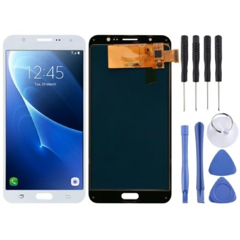 Сменный сенсорный ЖК экран 5 дюйма Super Amoled J710 J710F J710M J710G для Samsung Galaxy J7 2016|Экраны