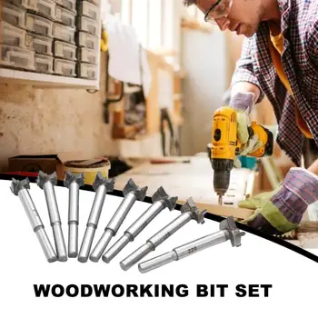 

16pcs/set Carpenter Woodworking Milling Cutters Router Bit Wooden Engraving Drill Bit Wood Slotting Milling Cutter Hole Opener