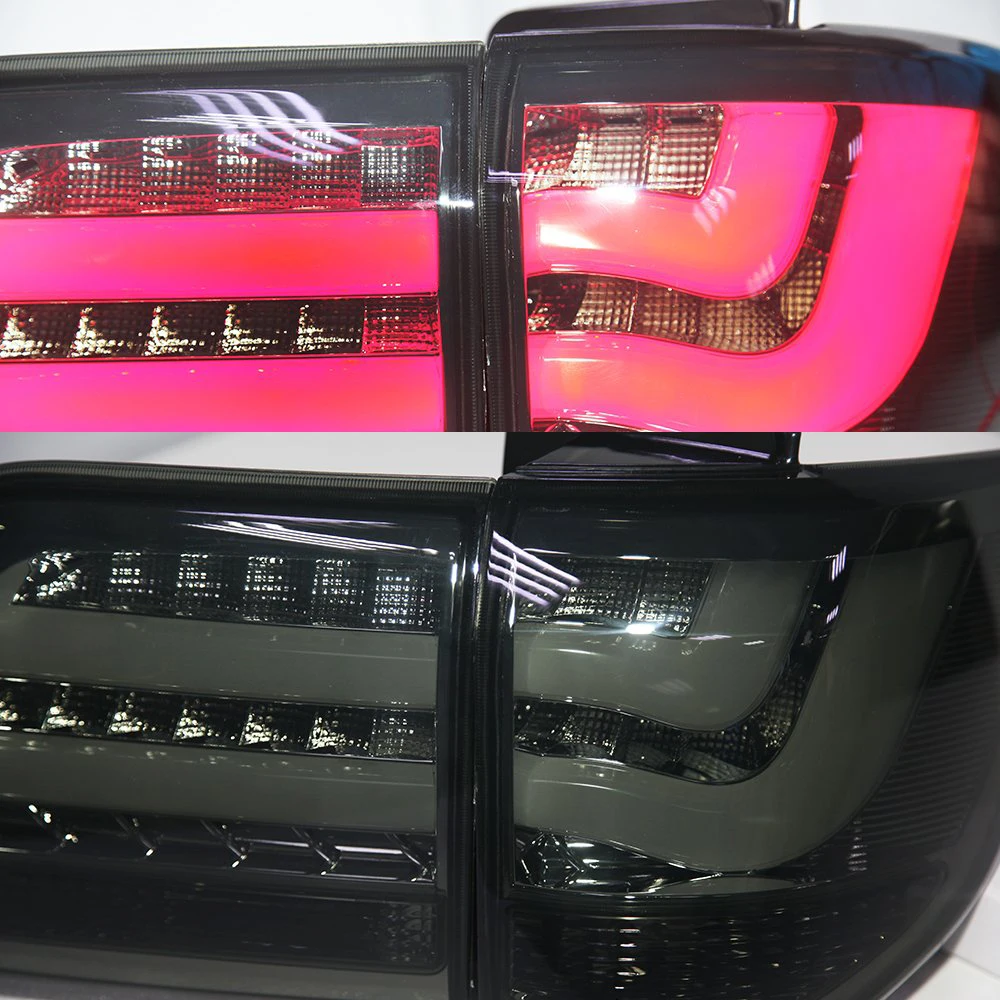 4 шт. автомобильный тюнинг светодиодный задний фонарь для Toyota Fortuner светодиодный задний фонарь 2012 2013 год задний фонарь
