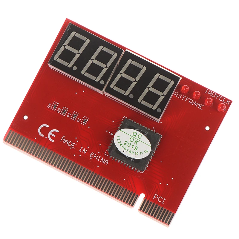 1 шт. Материнская плата ноутбука Mini PCI-E LPC пост Устранение неполадок карта для диагноза светодиодный 4-разрядный диагностический компьютер анализатор Тесты открытка