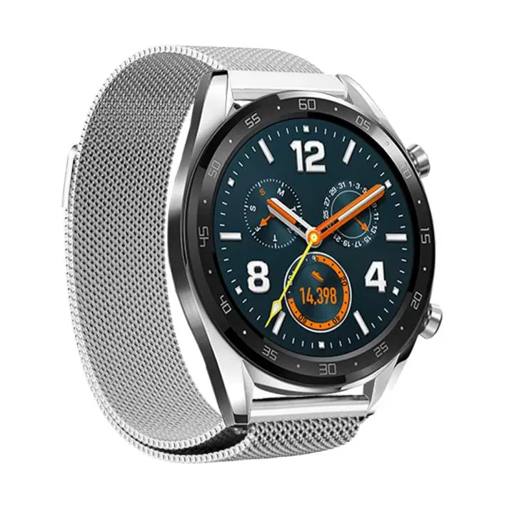 Металлический Ремешок Для huawei watch gt 2 Ремешок Браслет для huawei honor магический ремешок из нержавеющей стали браслет часы GT ремень