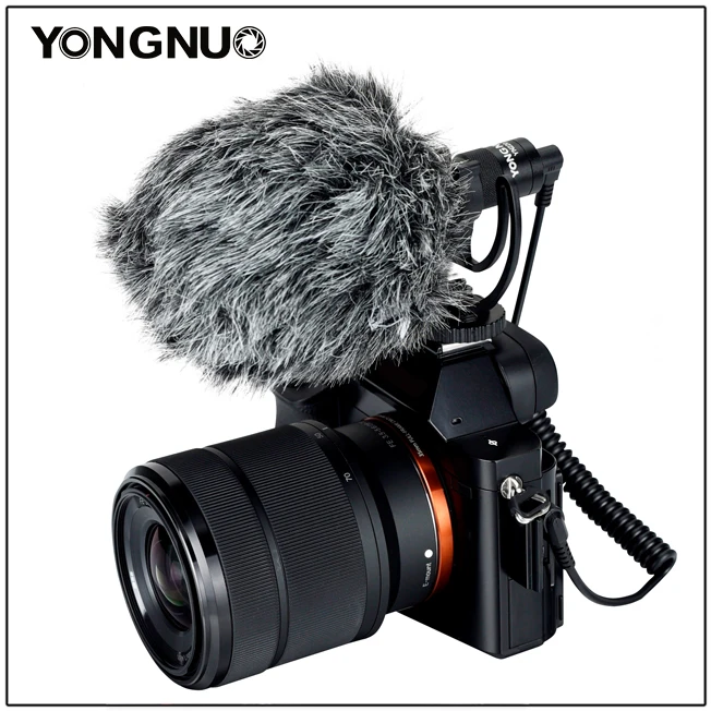 Yongnuo YN220 Универсальный кардиоидный микрофон телефон микрофон для Nikon Canon sony камера аксессуары видео фотография Запись