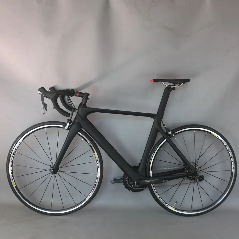 2019 Aero design complete font b bike b font FM268 Carbon Fiber 700c BSA Bottom bracket