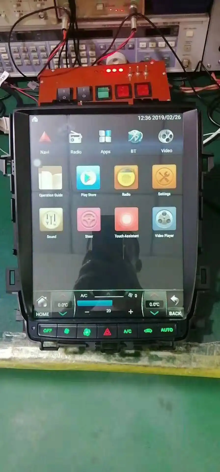 

12.1" tesla style vertical screen android 8.1 octa core Car GPS radio Navigation for Toyota Alphard Vellfire 2008-2014