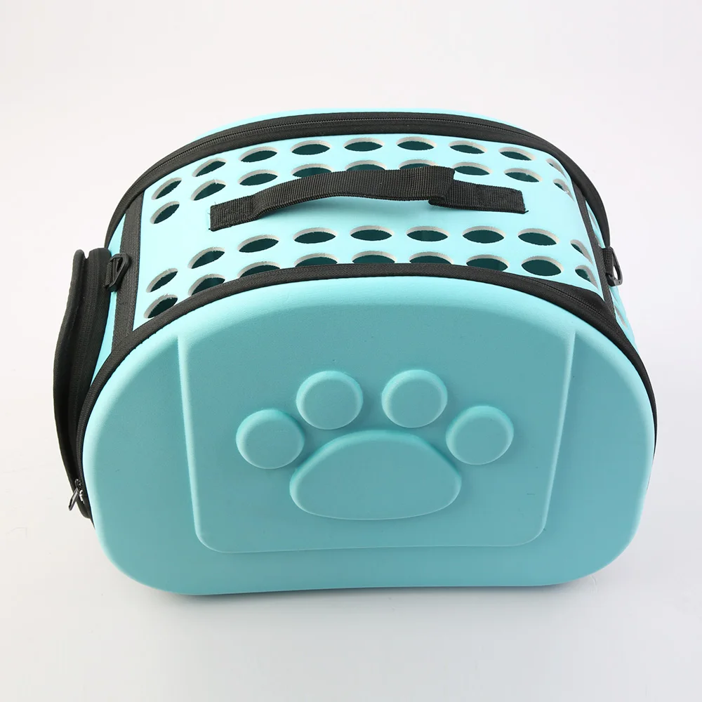 Mochila portamascotas para mascotas, bolsa de Color sólido, plegable, portátil, transpirable, para gato