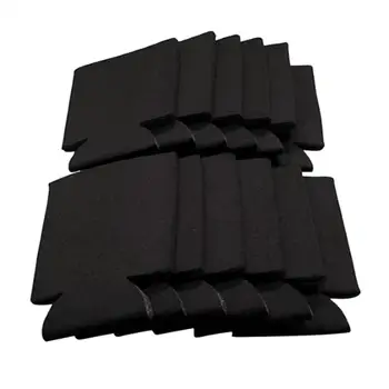 

Can Cooler Blank Lot of 10 Neoprene Insulation Beer Bottle Cooler Party