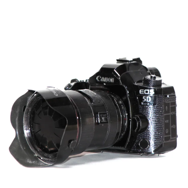 Металлическая 3D головоломка сделай сам модель камеры Canon режущая лучший подарок