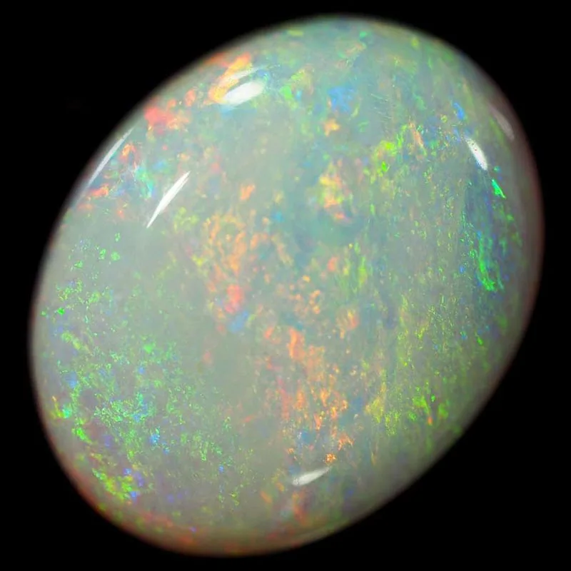 4X6MM Natural Ethiopian Oval Opal Shape Cabochon Loose Gemstone