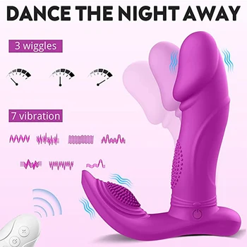 Wireless Remote Control Vibrator For Women Wearable Dildo Vagina Clitoris Stimulator G Spot Massager Sex Toys Female Masturbator 2