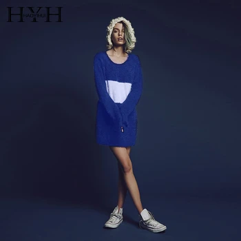

HYH HAOYIHUI New Fashion Ladies Casual Clothing Spring Autumn Thin Pullover Jumper Knitted Sweet Fashion Soft Warm Sweater Women